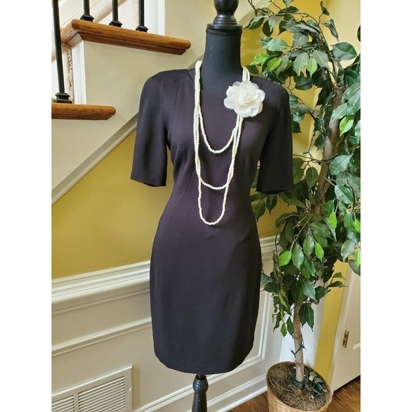 Maggy London Petites Black Dress Size 8P - Picture 1 of 11